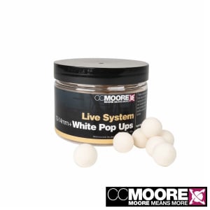 CC Moore Live System 13-14mm White Airball Pop Ups